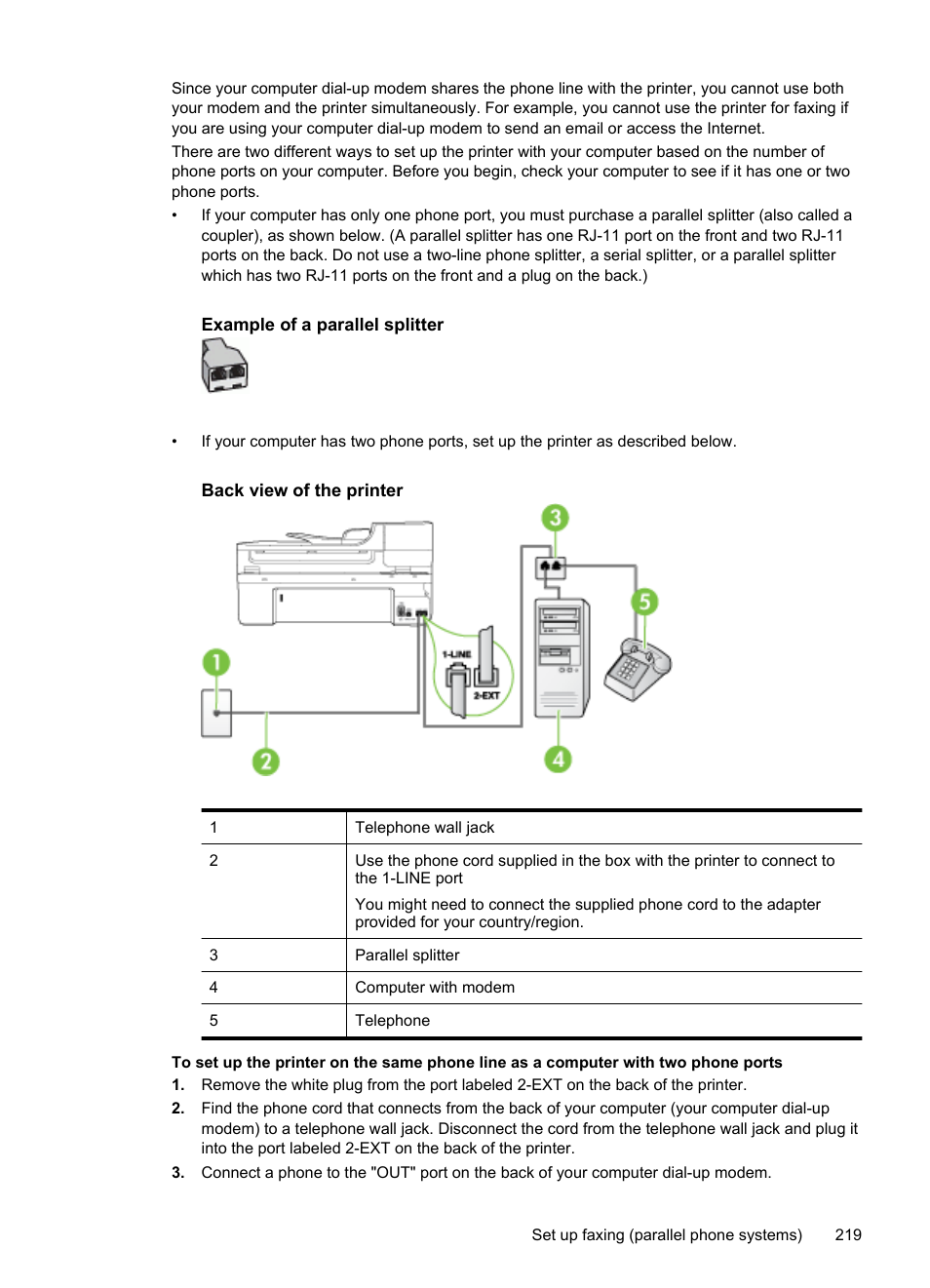 HP Officejet 6500A Plus User Manual | Page 223 / 250