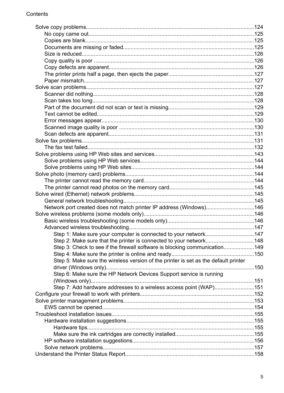 HP Officejet 6500A Plus User Manual | Page 9 / 250