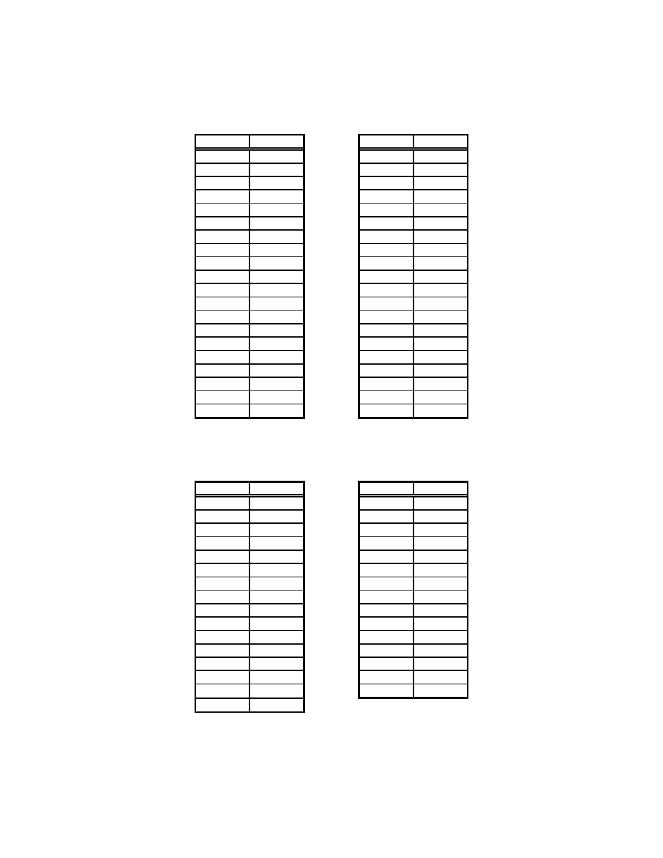 Appendix, Feet/min. to meters/min conversion table, Date and hour code table | HP QM2-101 User Manual | Page 27 / 35