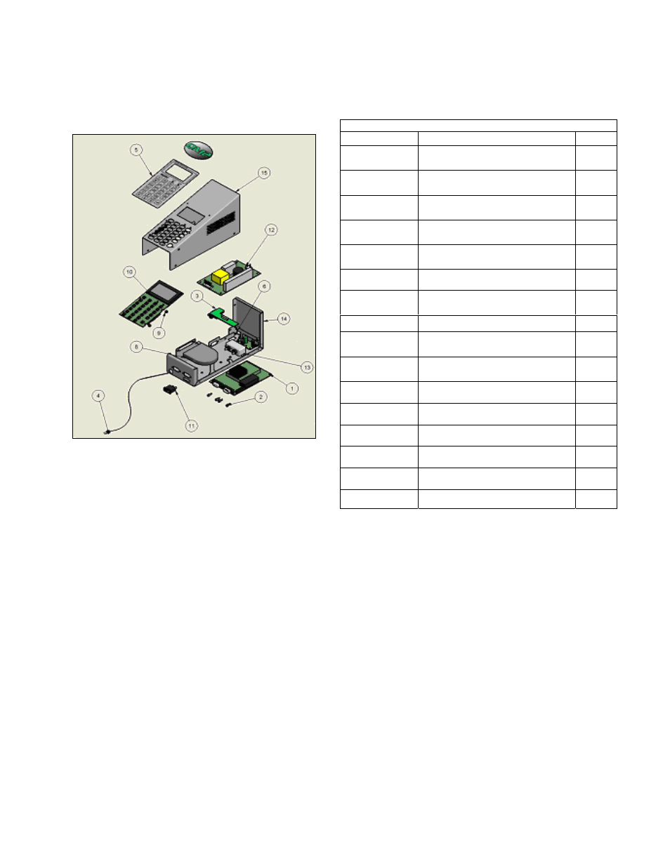 Exploded views and saleable parts, Qm2 controller | HP QM2-101 User Manual | Page 31 / 35