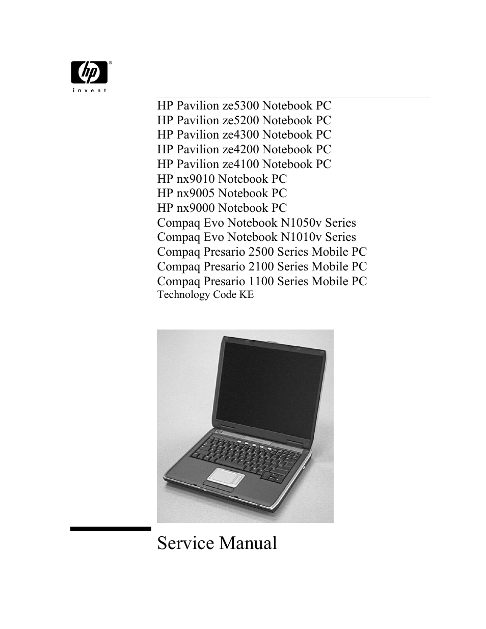 HP Pavilion ze5300 User Manual | 188 pages