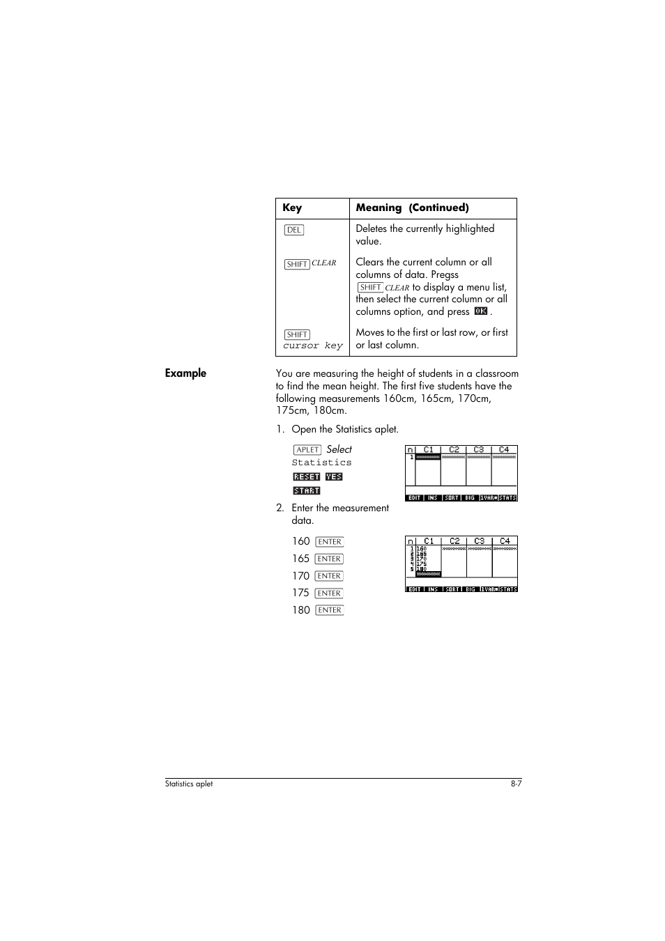 Example | HP 39g+ User Manual | Page 101 / 294