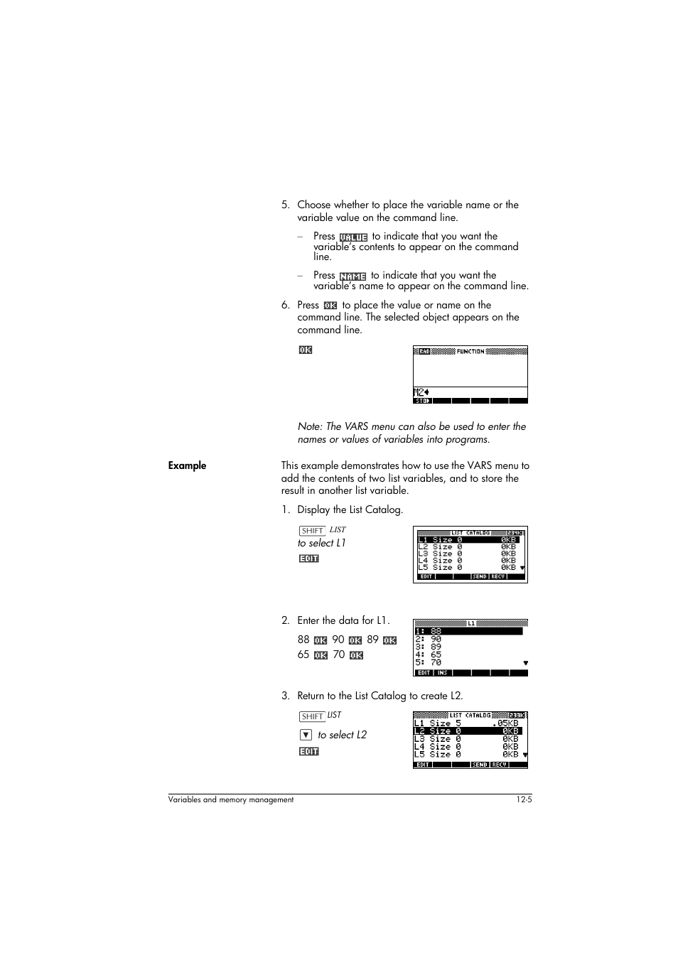 Example | HP 39g+ User Manual | Page 173 / 294