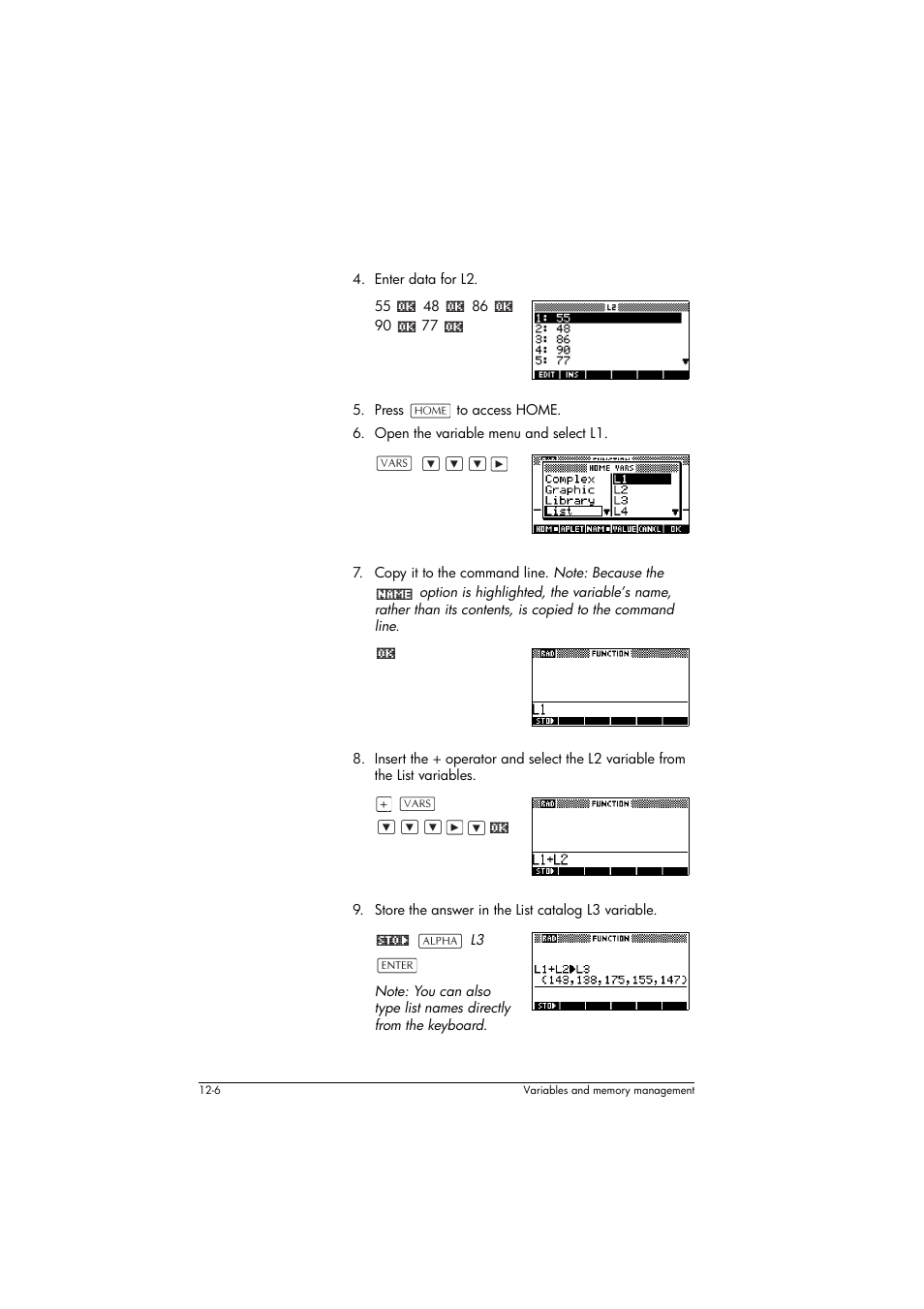 HP 39g+ User Manual | Page 174 / 294