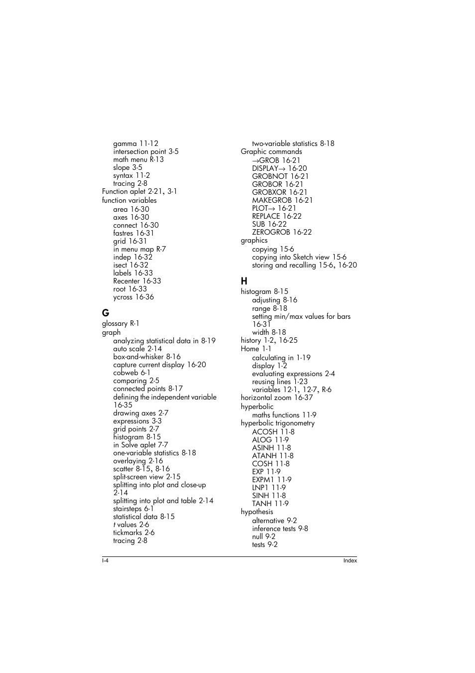 HP 39g+ User Manual | Page 286 / 294