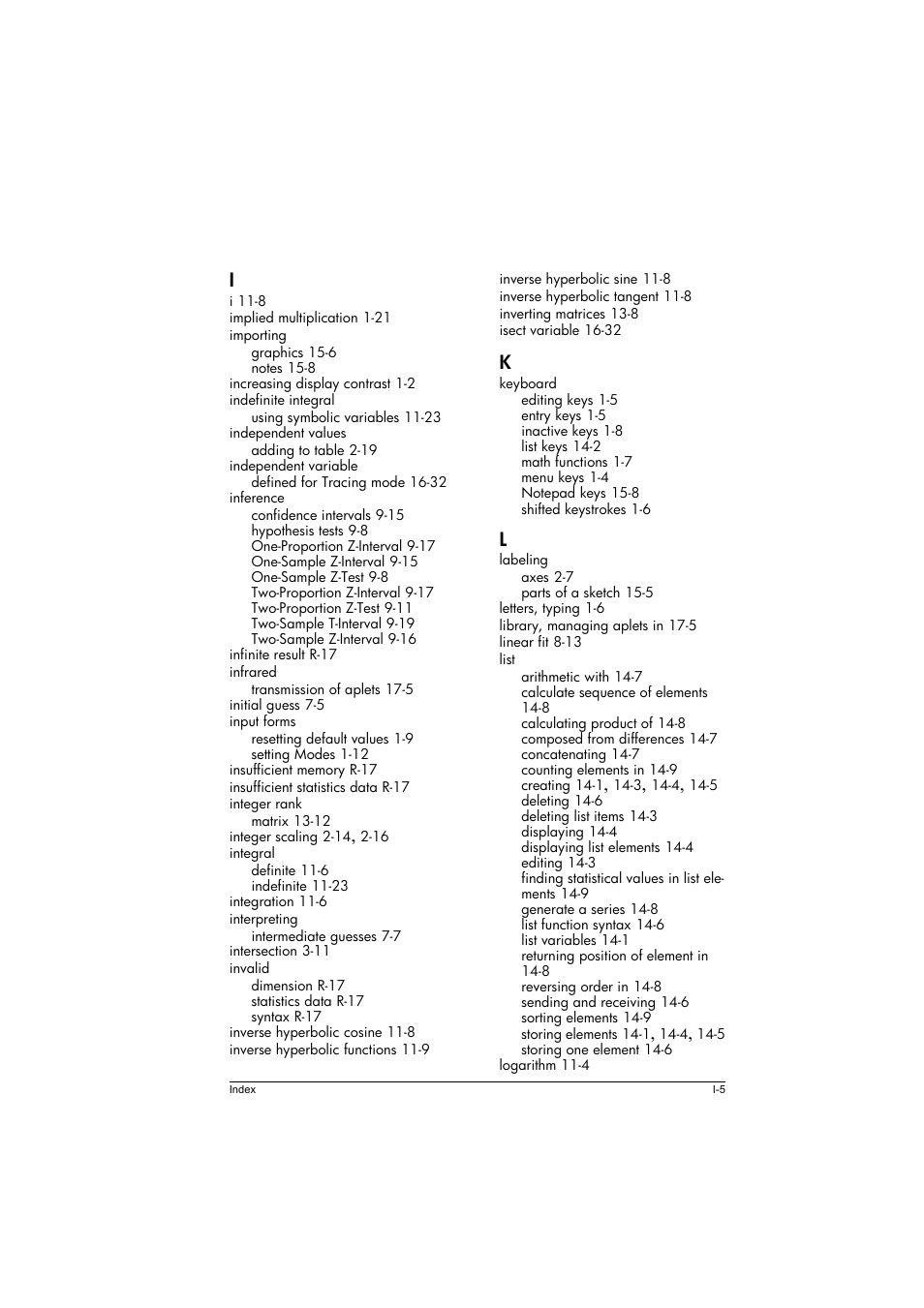 HP 39g+ User Manual | Page 287 / 294