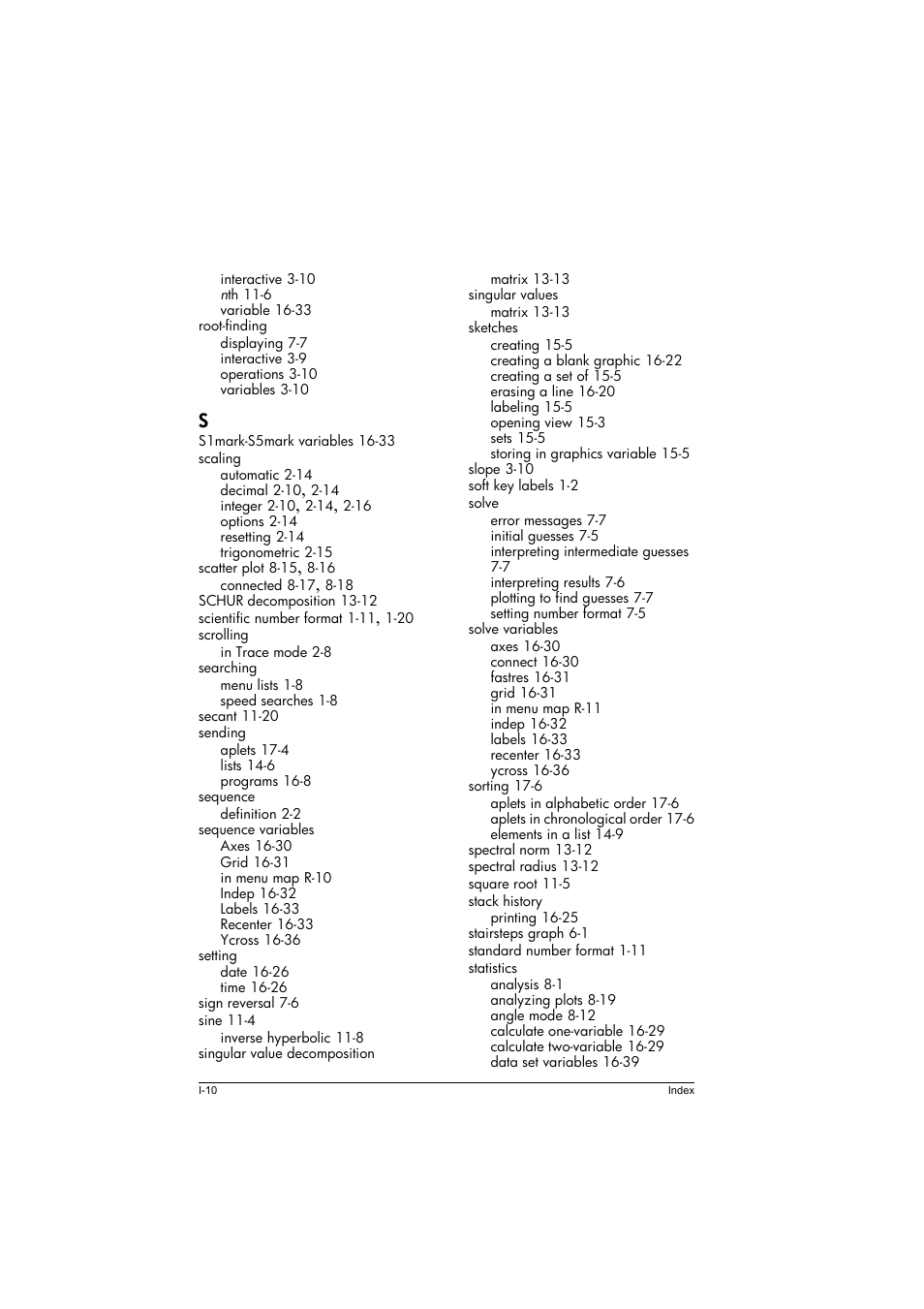 HP 39g+ User Manual | Page 292 / 294