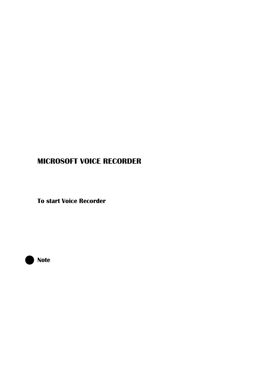 Microsoft voice recorder | HP 660LX User Manual | Page 111 / 172