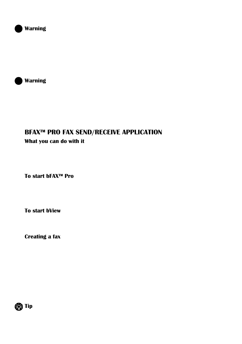 Bfax™ pro fax send/receive application | HP 660LX User Manual | Page 112 / 172