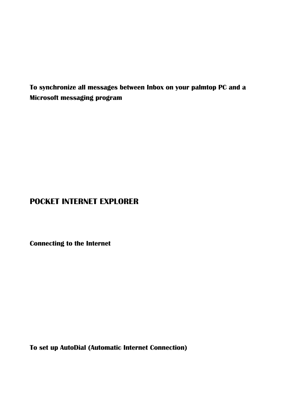 Pocket internet explorer | HP 660LX User Manual | Page 132 / 172