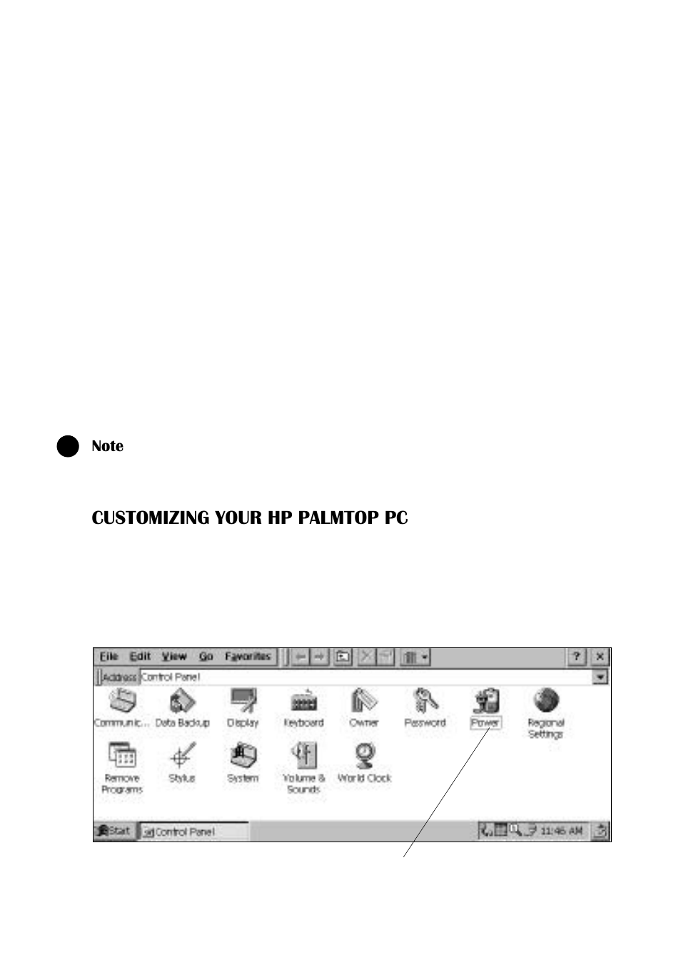 Customizing your hp palmtop pc | HP 660LX User Manual | Page 29 / 172