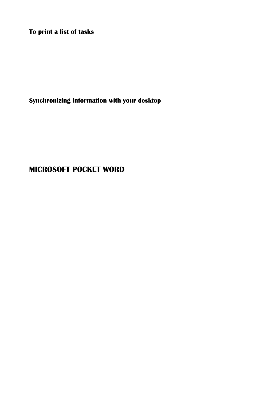 Microsoft pocket word | HP 660LX User Manual | Page 76 / 172