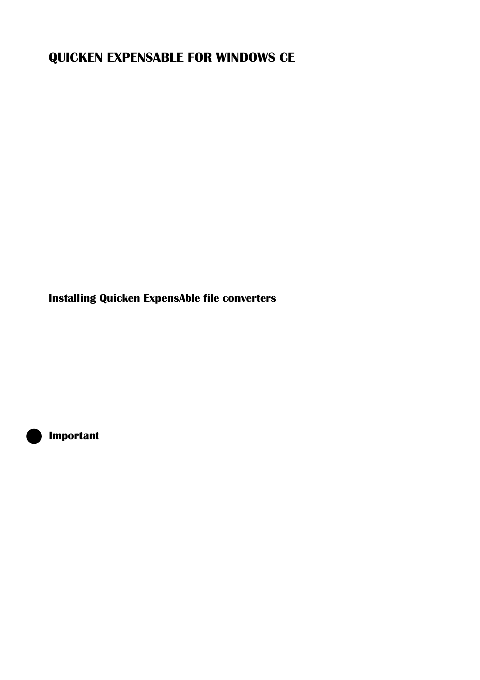 Quicken expensable for windows ce | HP 660LX User Manual | Page 96 / 172