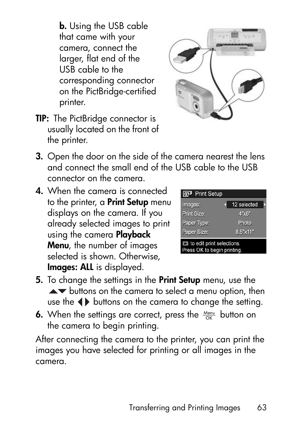 HP Photosmart E317 User Manual | Page 63 / 138