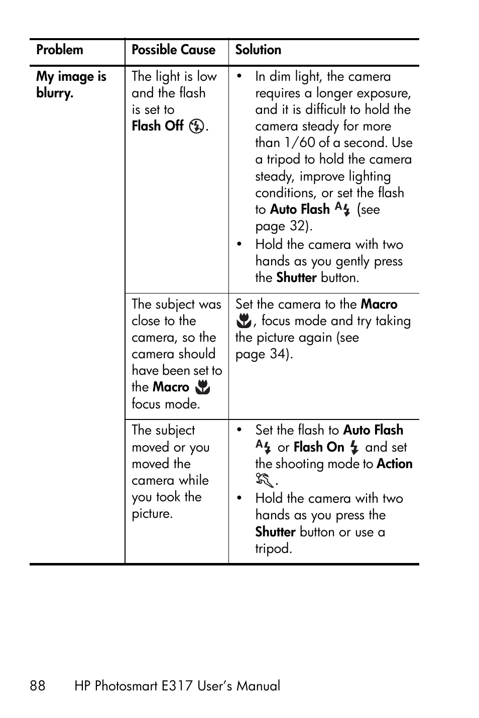HP Photosmart E317 User Manual | Page 88 / 138