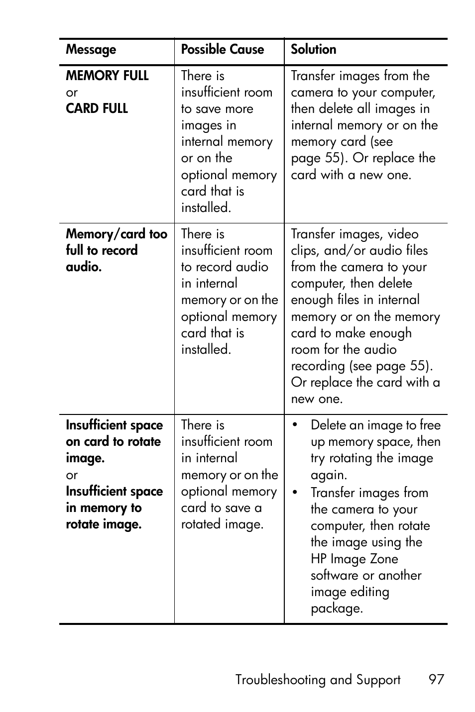 HP Photosmart E317 User Manual | Page 97 / 138