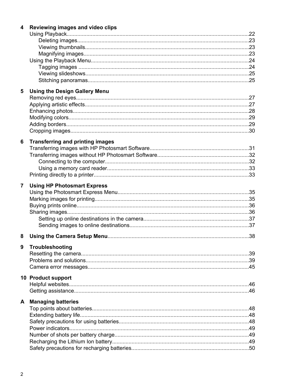 HP R830/R840 User Manual | Page 4 / 59