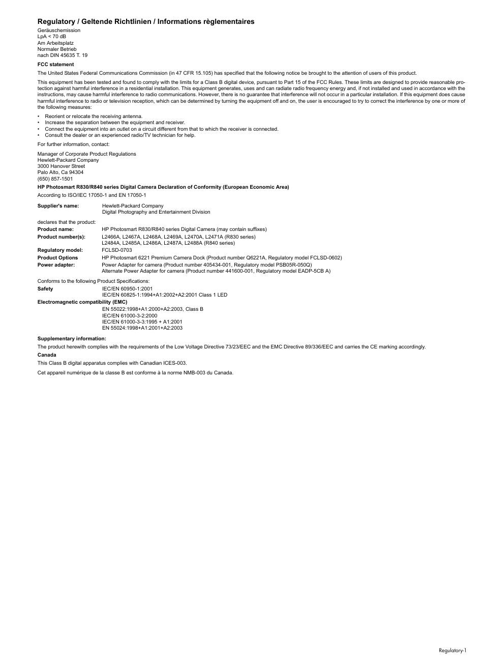 HP R830/R840 User Manual | Page 59 / 59