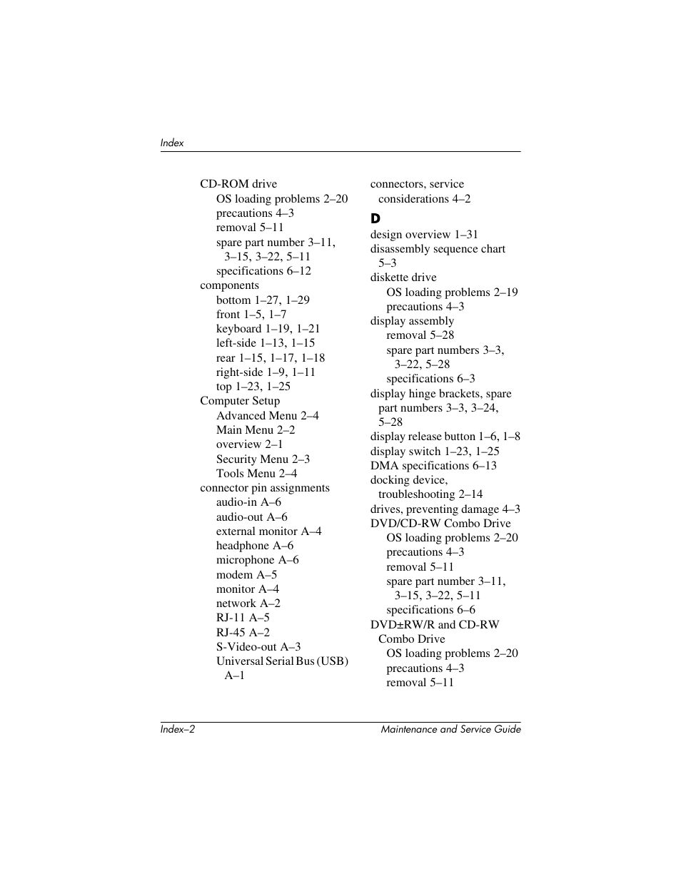 HP ze2000 User Manual | Page 208 / 213