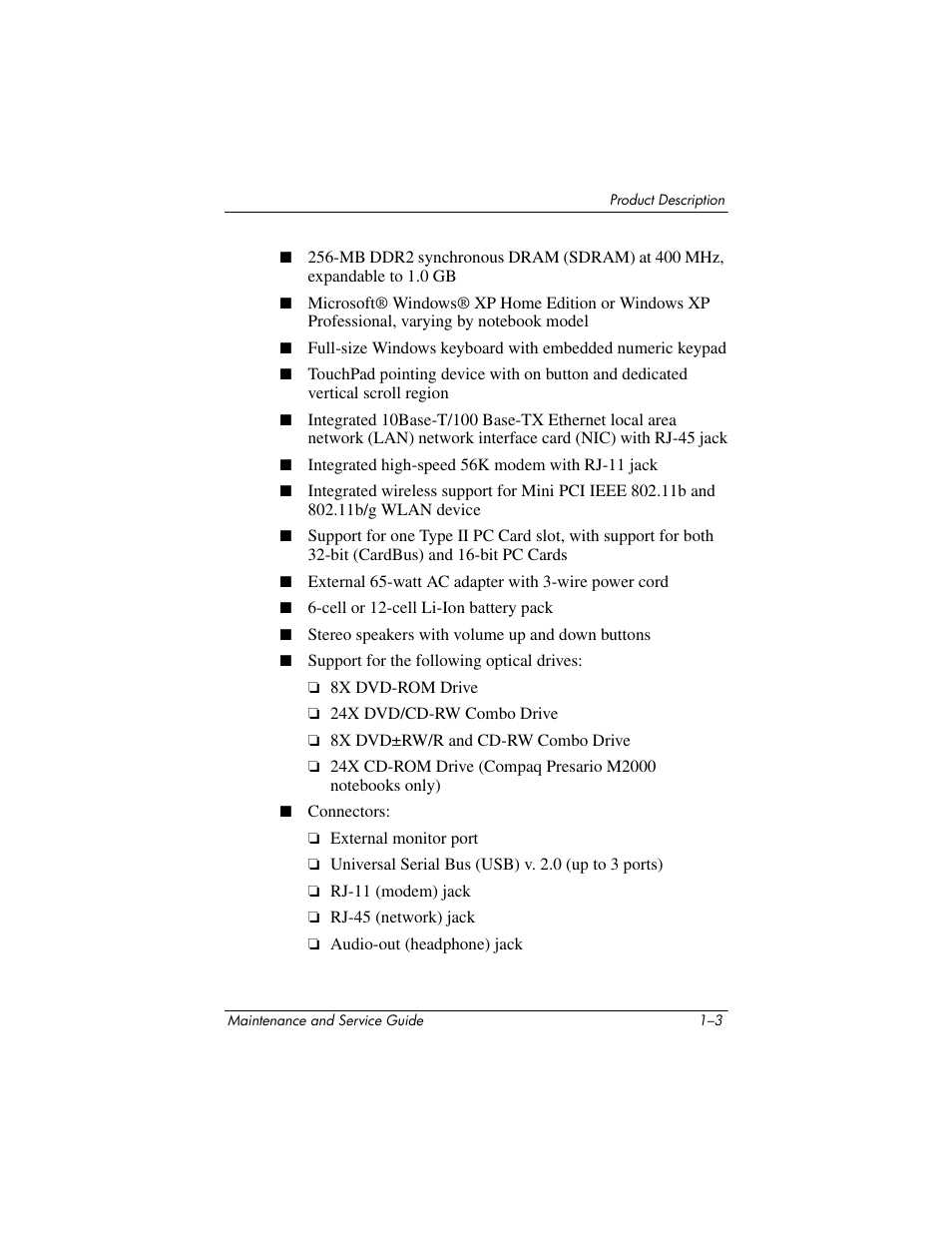 HP ze2000 User Manual | Page 7 / 213