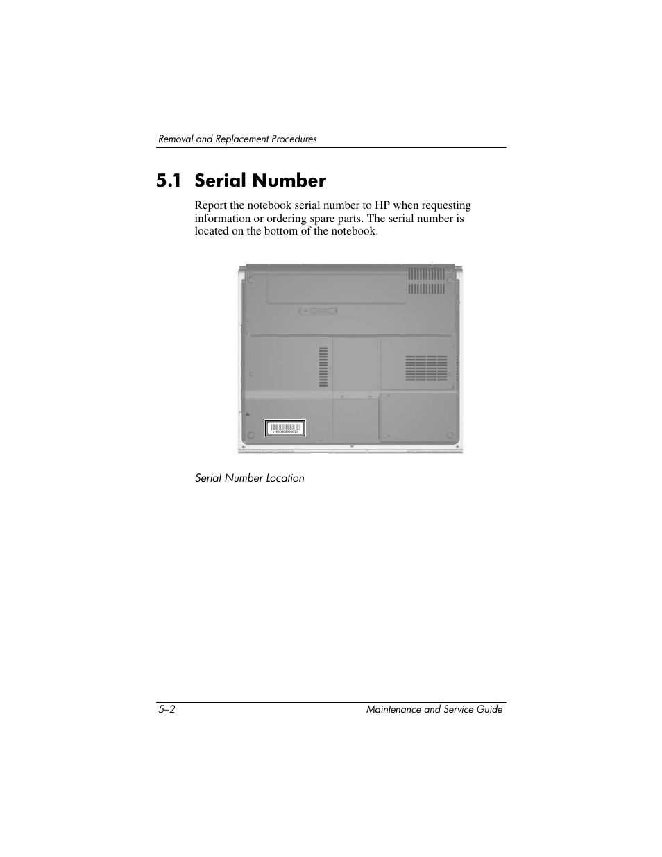 1 serial number, 1 serial number –2 | HP ze2000 User Manual | Page 95 / 213