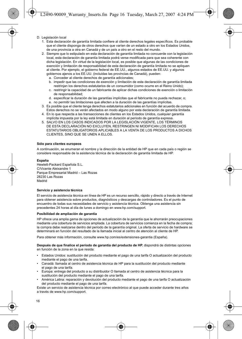HP M540 User Manual | Page 18 / 28
