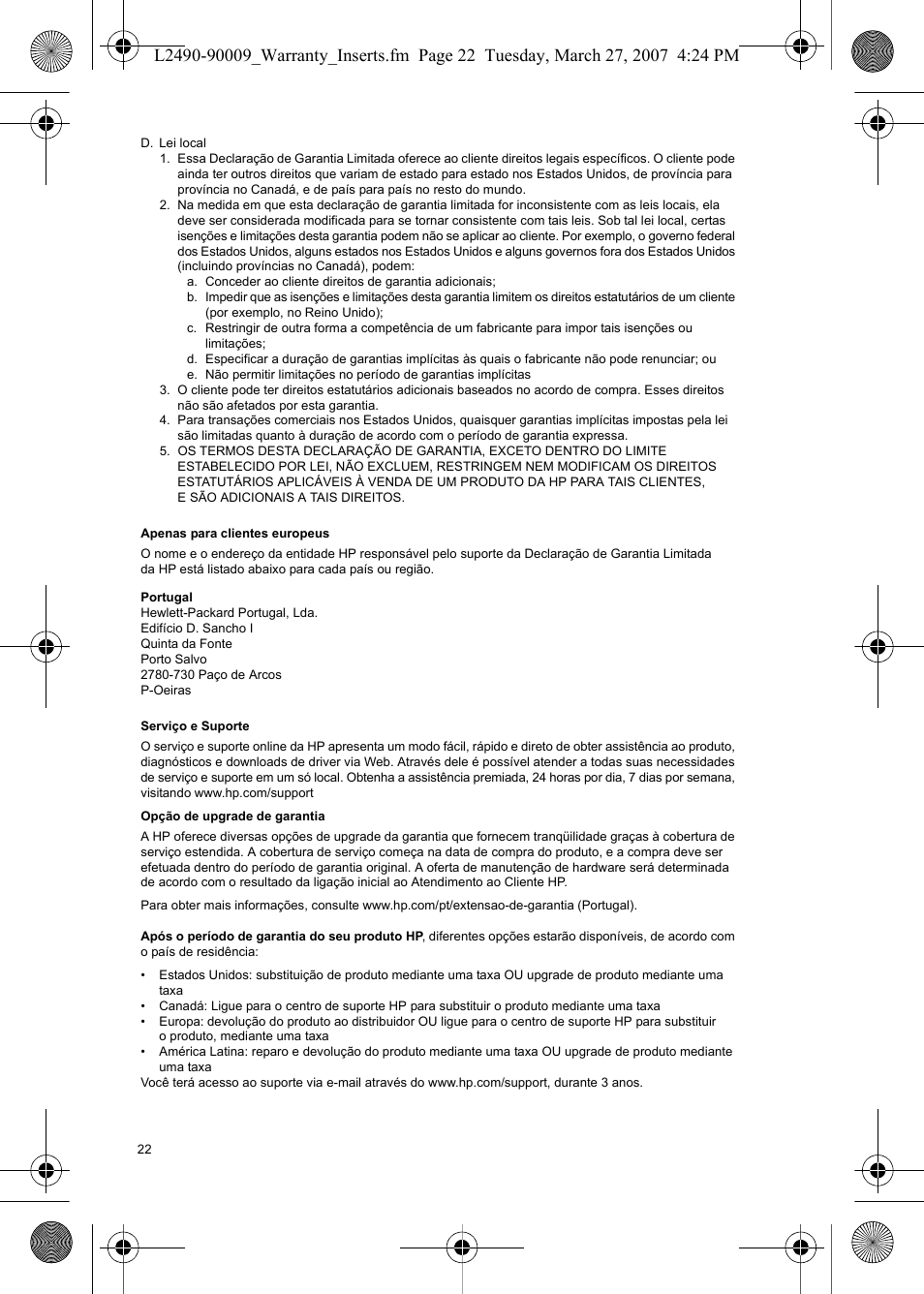 HP M540 User Manual | Page 24 / 28
