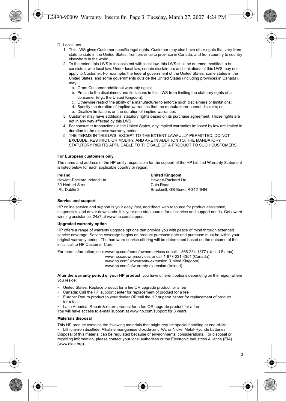 HP M540 User Manual | Page 5 / 28