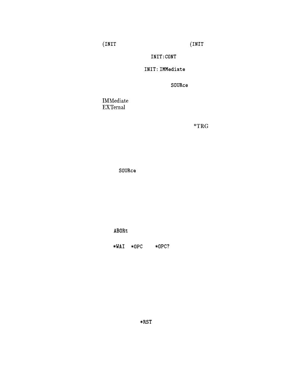 Trigger keyword definitions, Trigger keyword, Definitions | HP 8360 User Manual | Page 142 / 508