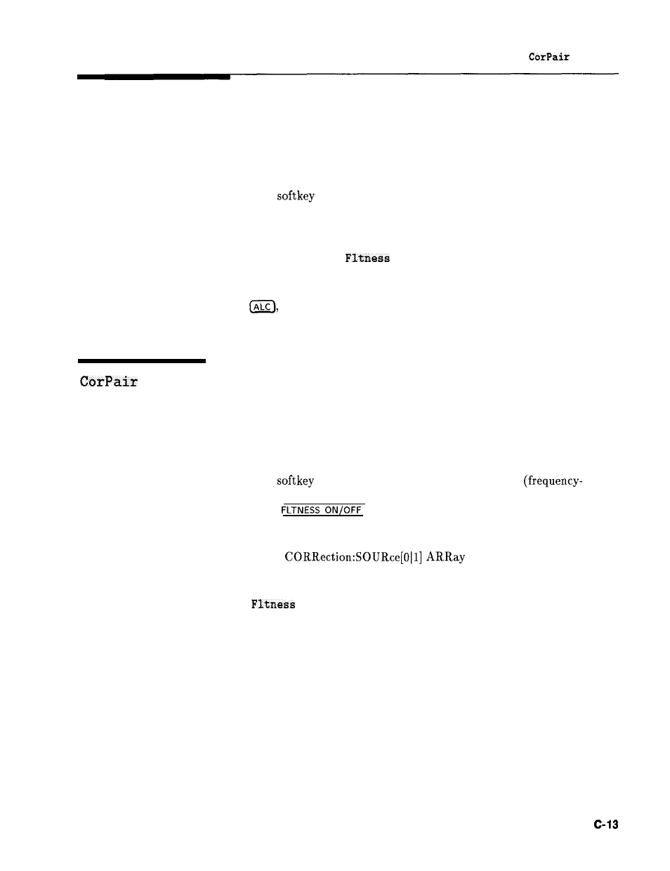 Copy list, Corpair disable, Disable | HP 8360 User Manual | Page 185 / 508