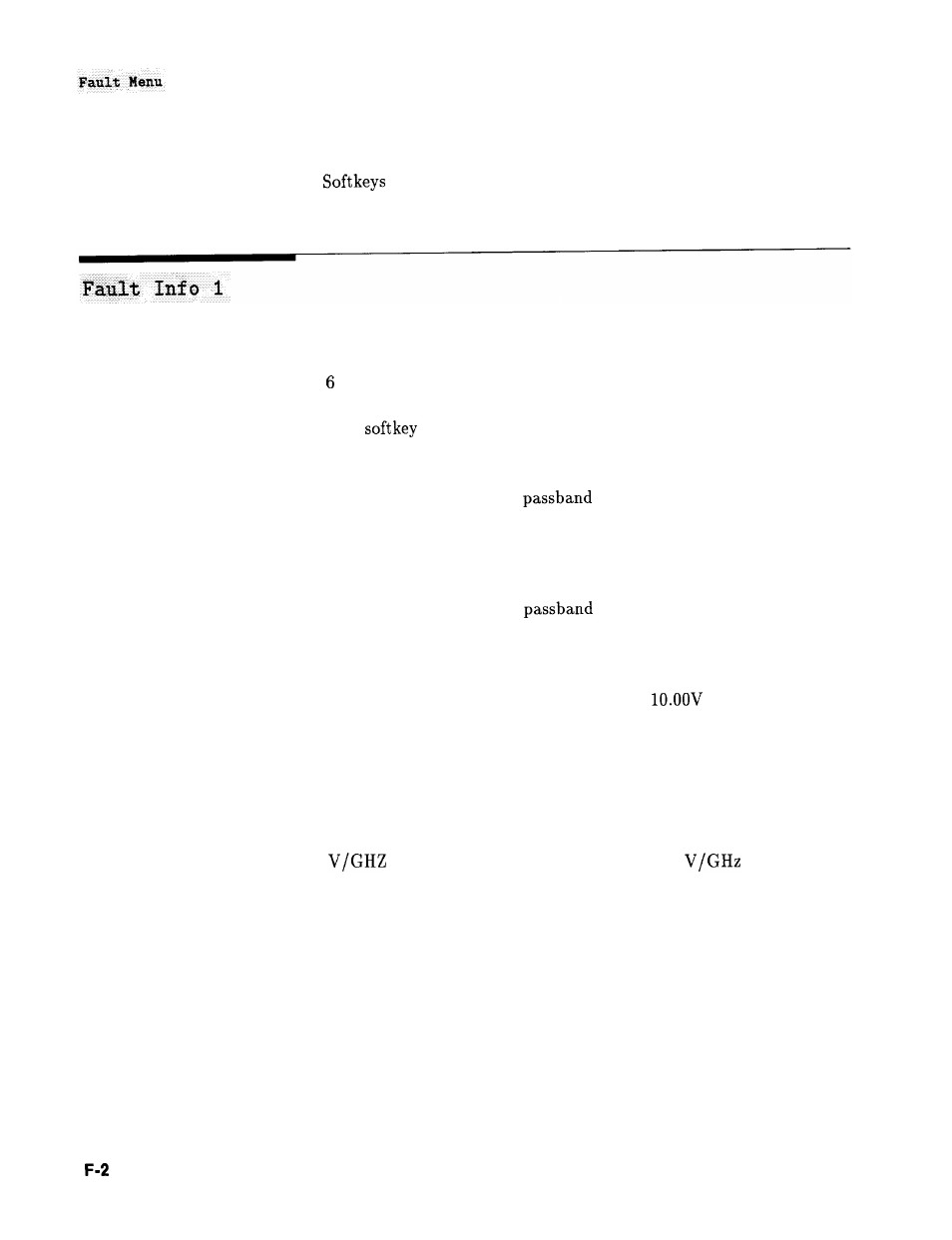 Fault info 1, See also, Function group | Menu map description | HP 8360 User Manual | Page 204 / 508
