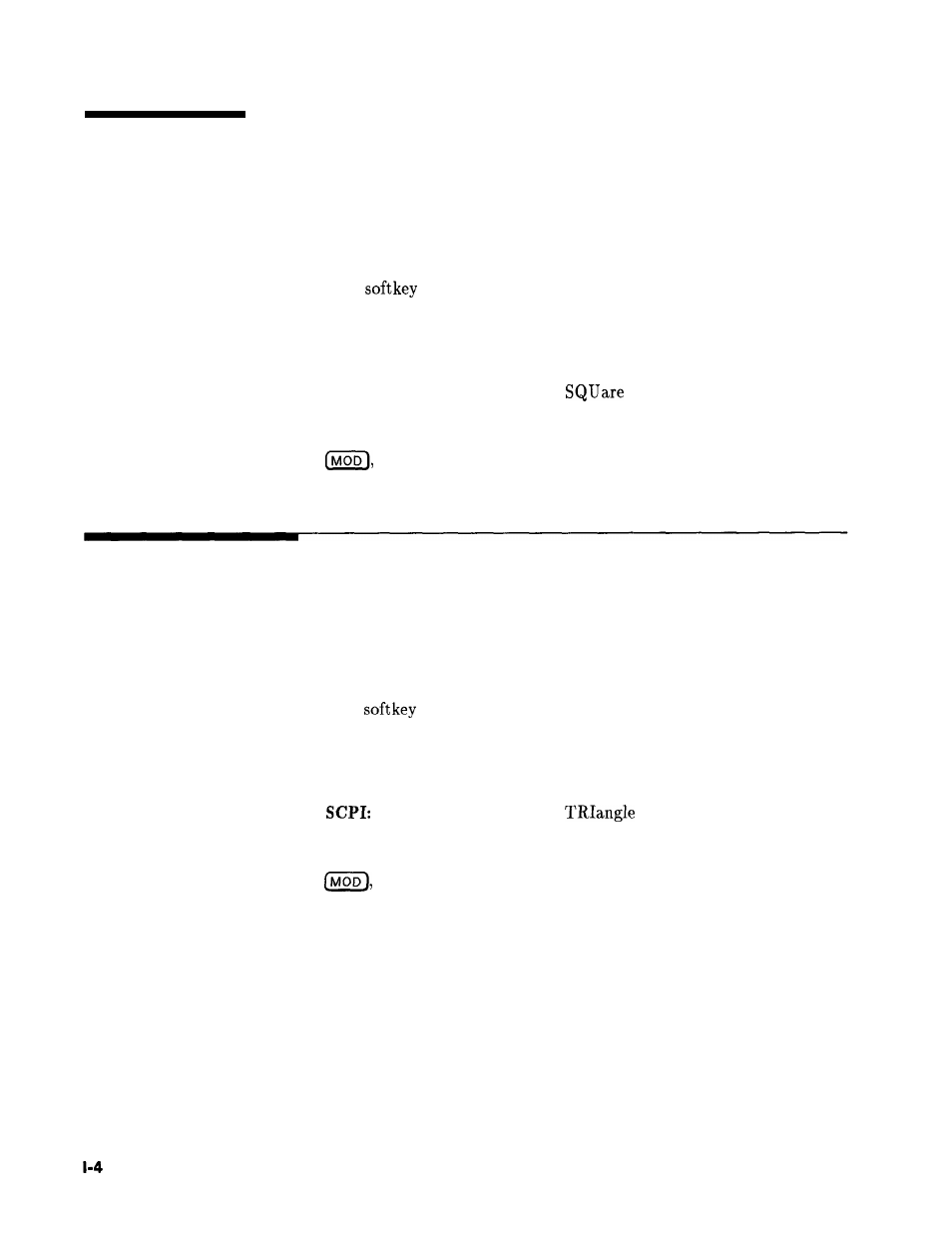 Internal am waveform square, Internal am waveform triangle | HP 8360 User Manual | Page 229 / 508