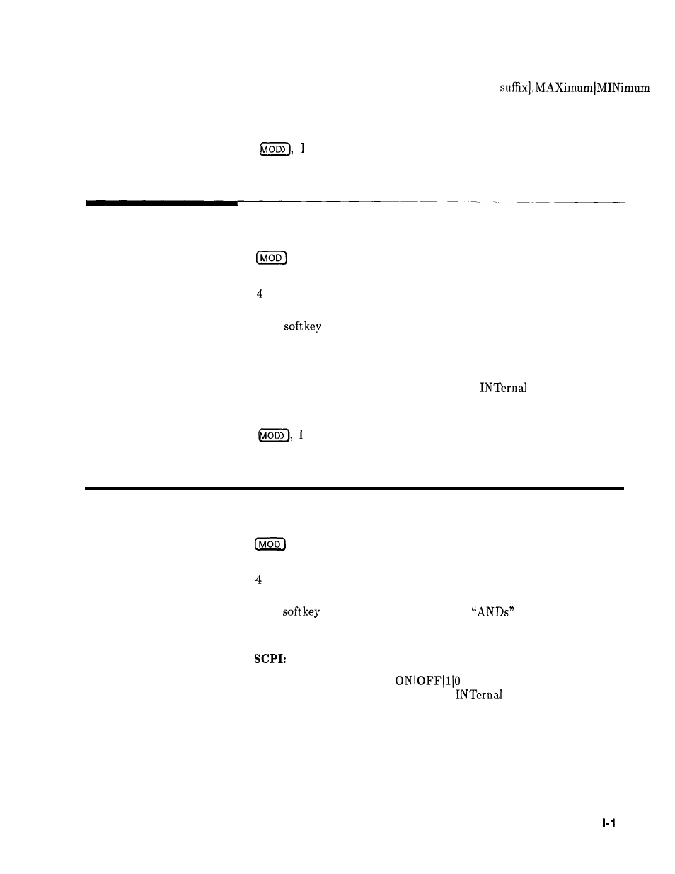 Internal pulse mode auto, Internal pulse mode gate | HP 8360 User Manual | Page 236 / 508