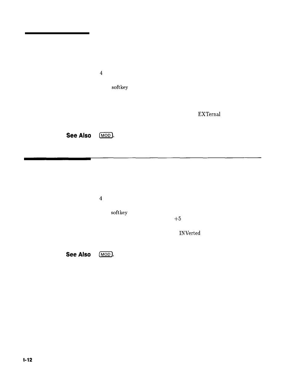 Internal pulse mode trigger, Invert input | HP 8360 User Manual | Page 237 / 508