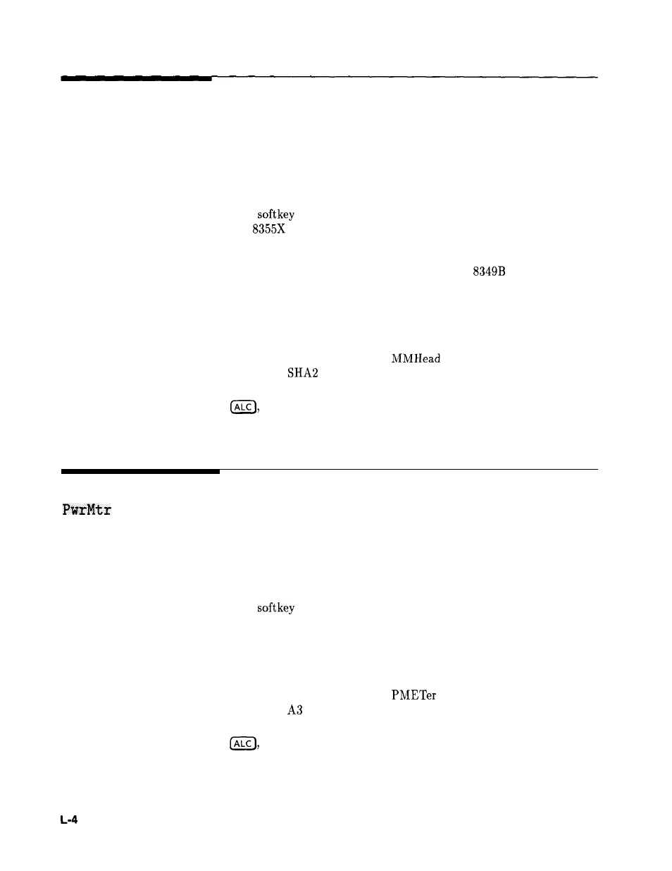 Leveling point module, Leveling point pwrmtr, Leveling point | HP 8360 User Manual | Page 241 / 508