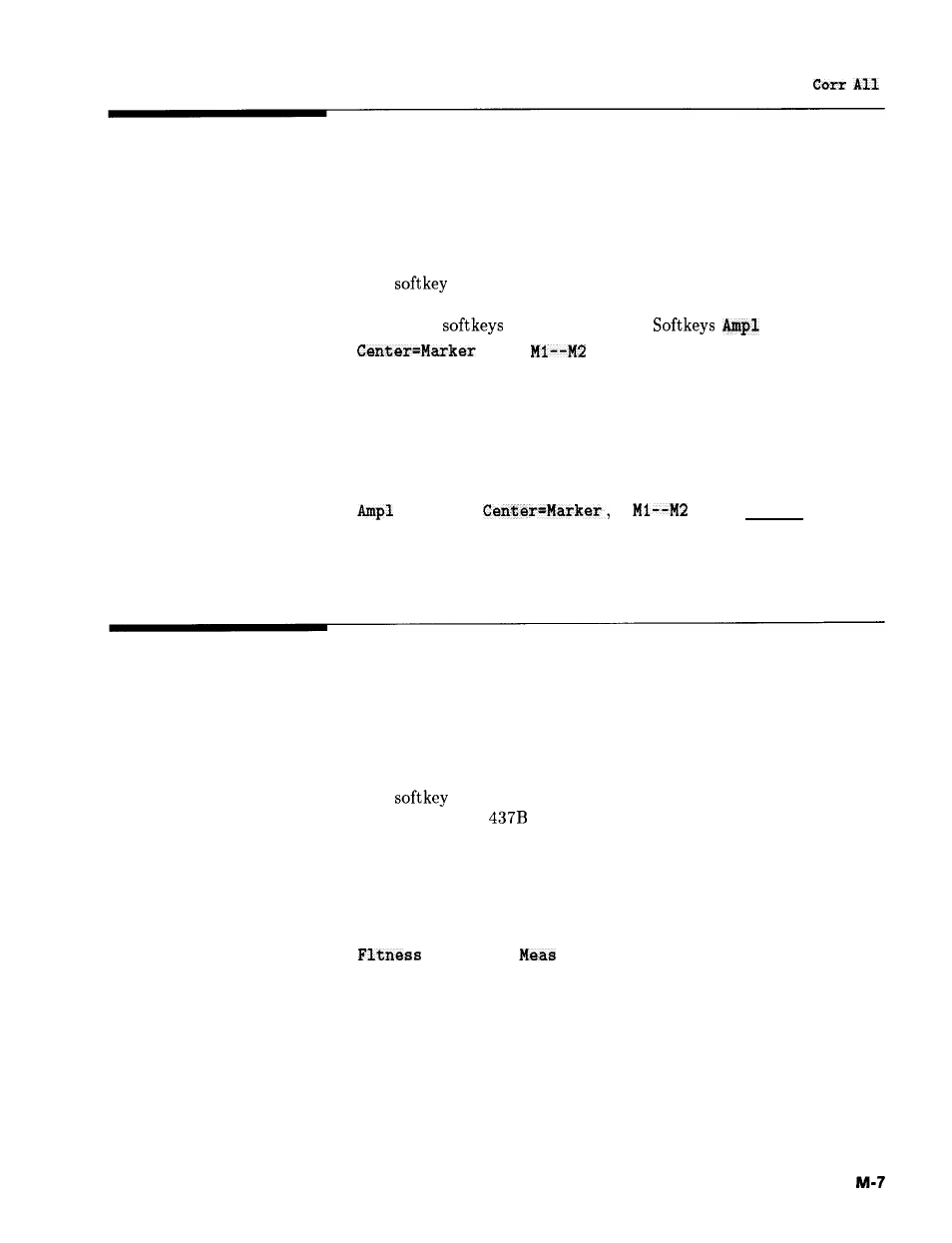 Markers all off, Measure corr all | HP 8360 User Manual | Page 253 / 508