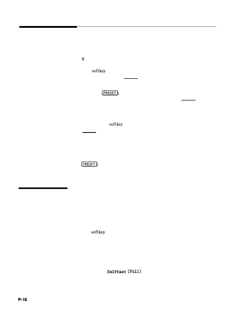 Preset mode user, Printer adrs | HP 8360 User Manual | Page 284 / 508