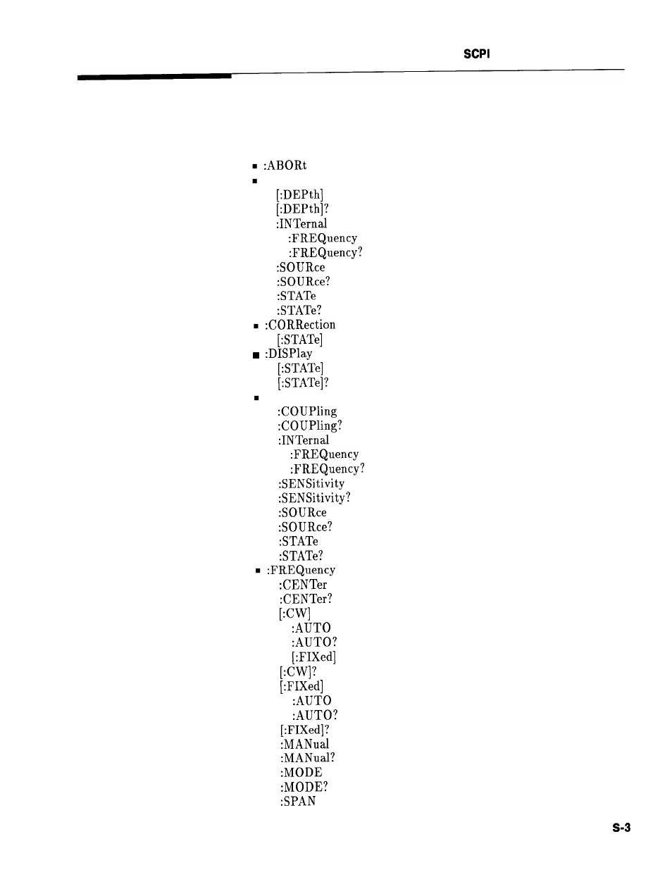 Scpi conformance information | HP 8360 User Manual | Page 302 / 508