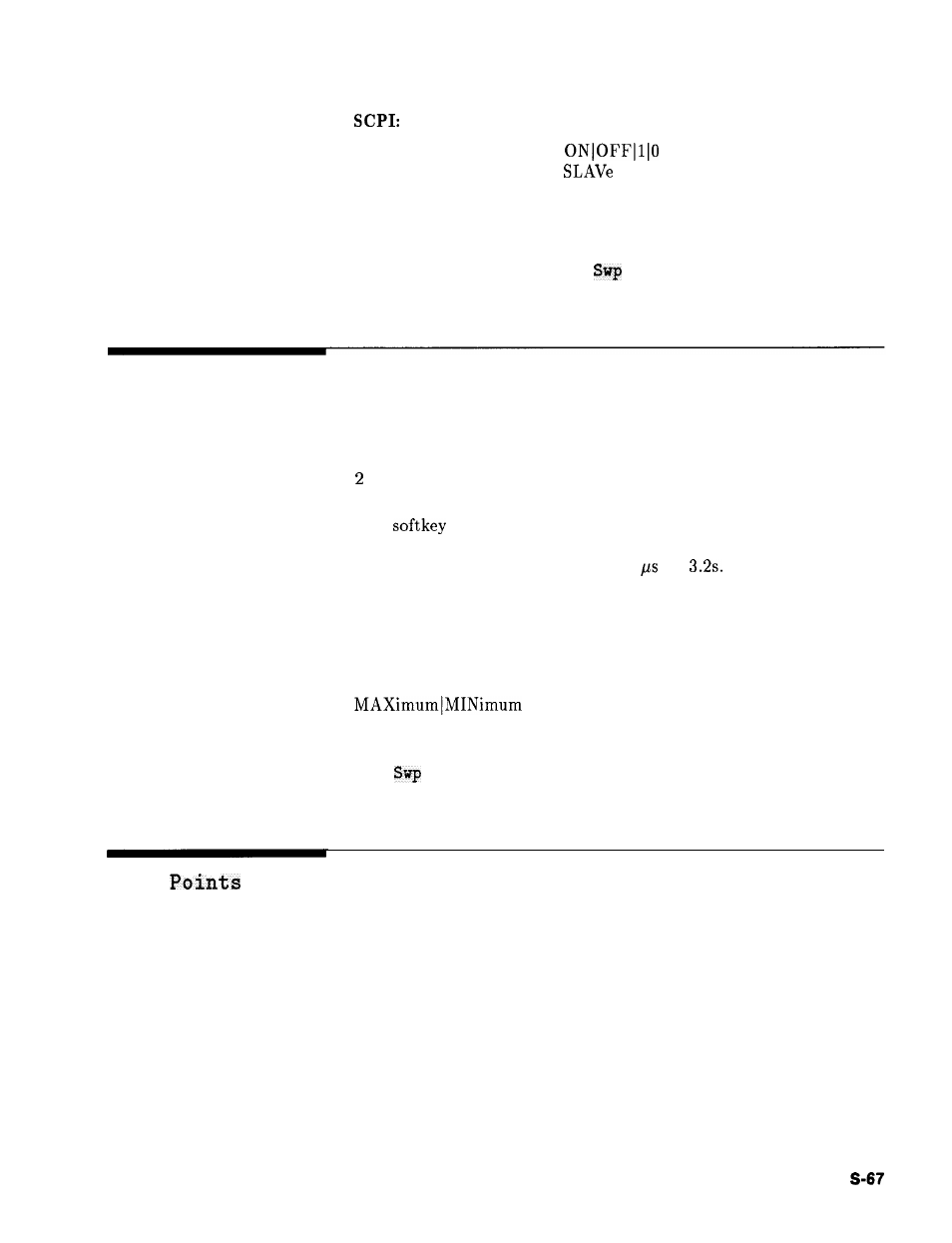 Step dwell, Step points, Step | HP 8360 User Manual | Page 365 / 508