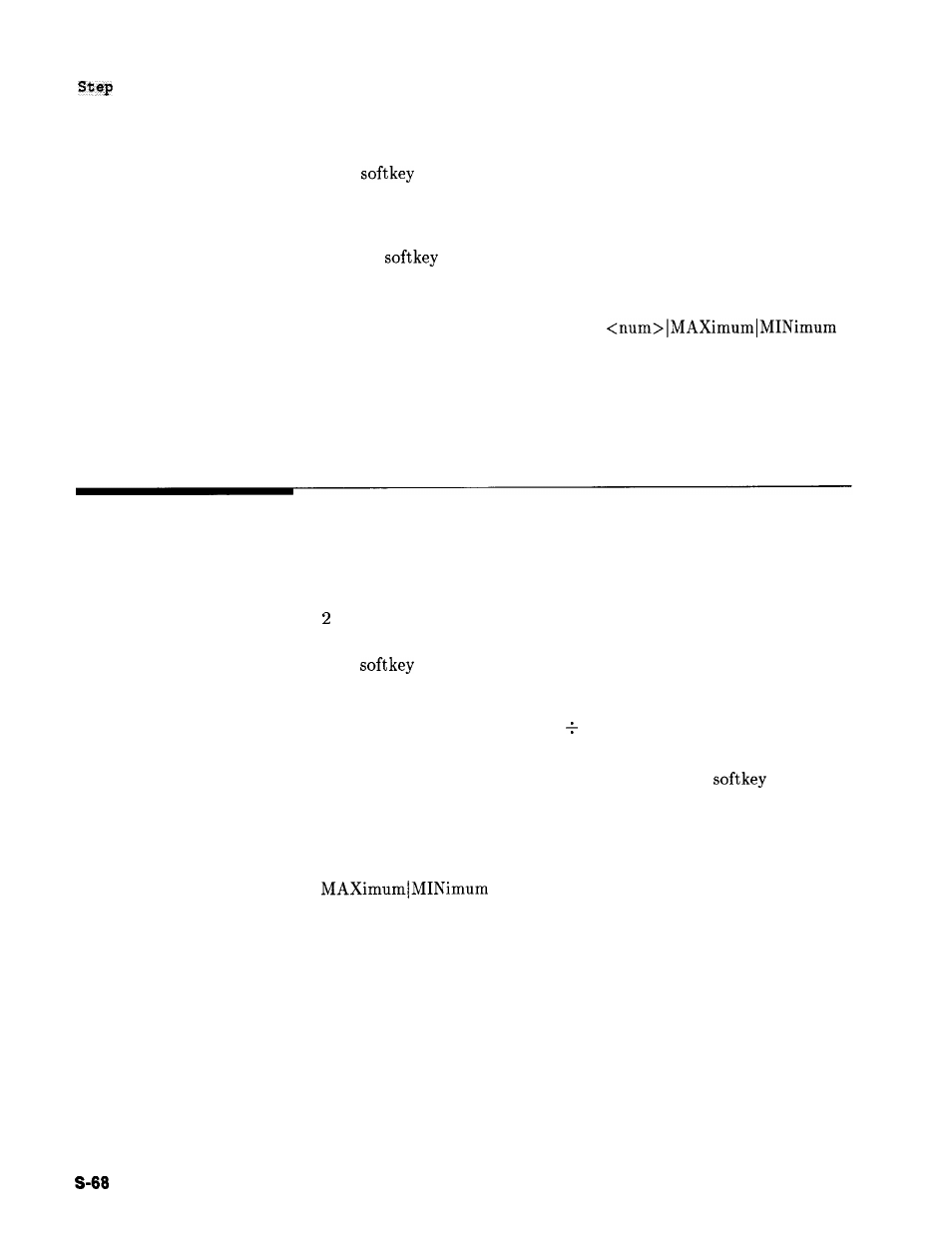 Step size | HP 8360 User Manual | Page 366 / 508