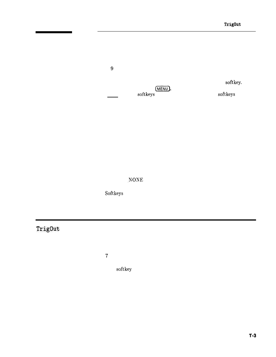 Tracking menu, Trigout delay, Delay | HP 8360 User Manual | Page 379 / 508