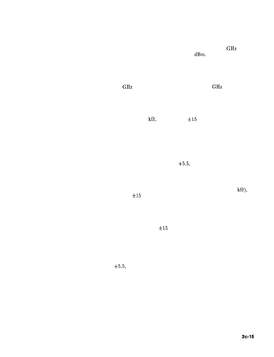 Inputs & outputs | HP 8360 User Manual | Page 421 / 508