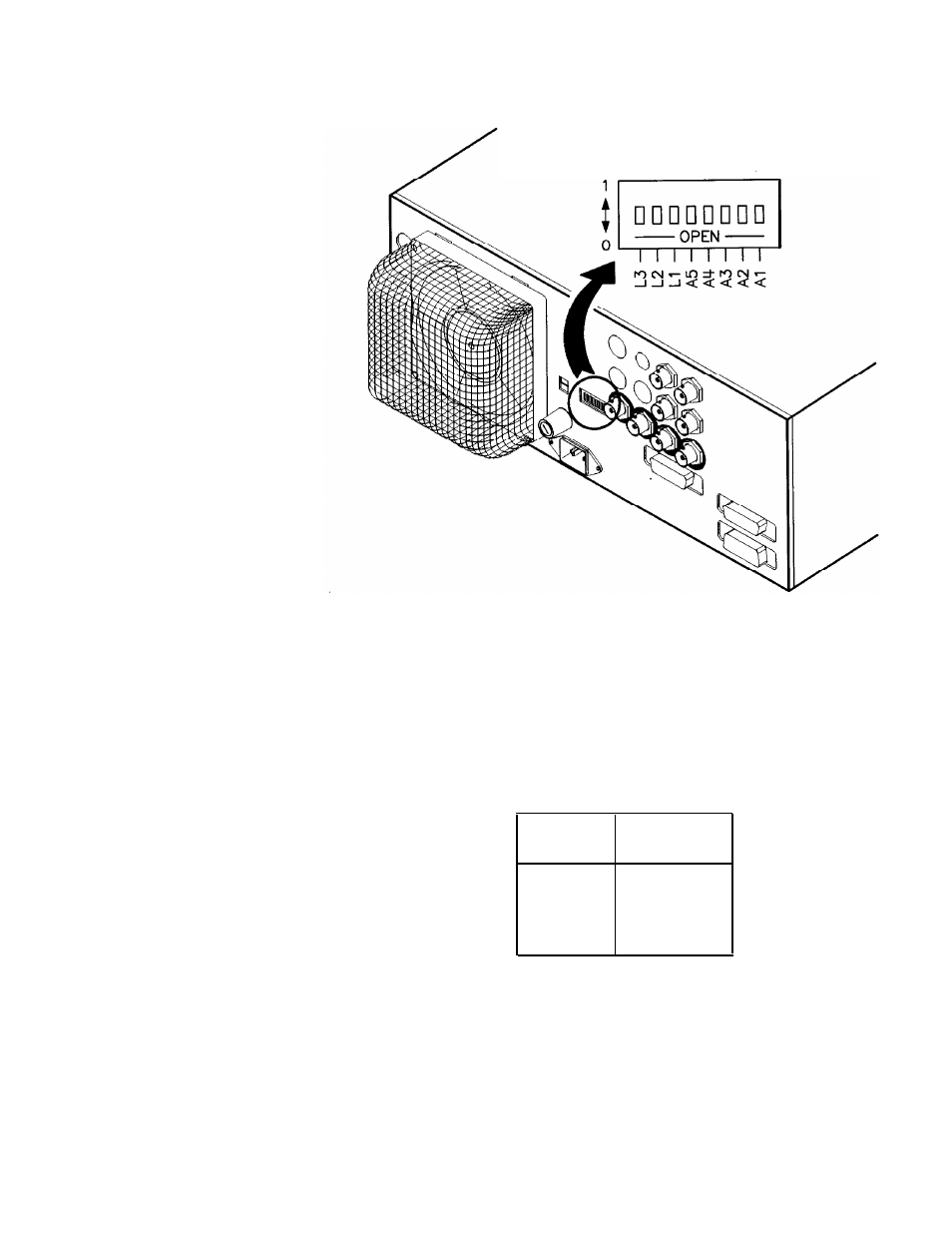 Hp-ib address selection, Hp-ib address, Selection | HP 8360 User Manual | Page 431 / 508