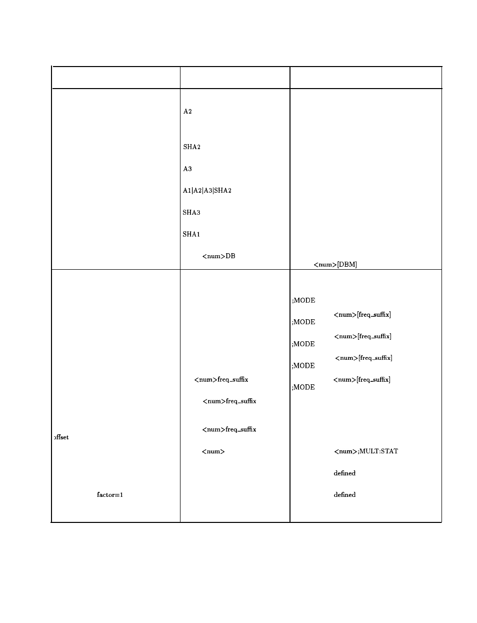 Table 3-8. programming language comparison, Specifications installation 3-25 | HP 8360 User Manual | Page 449 / 508