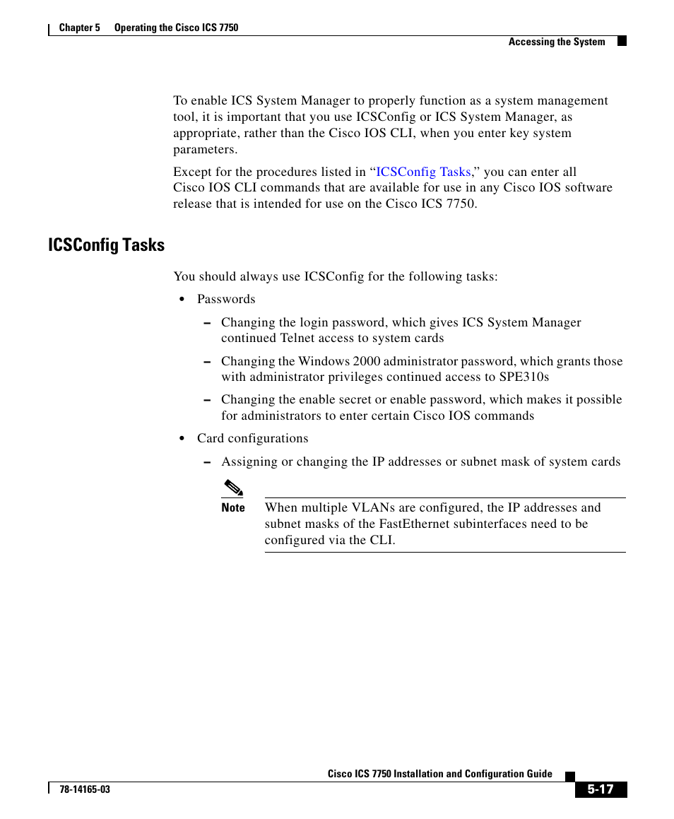 Icsconfig tasks | HP 7750 User Manual | Page 17 / 32