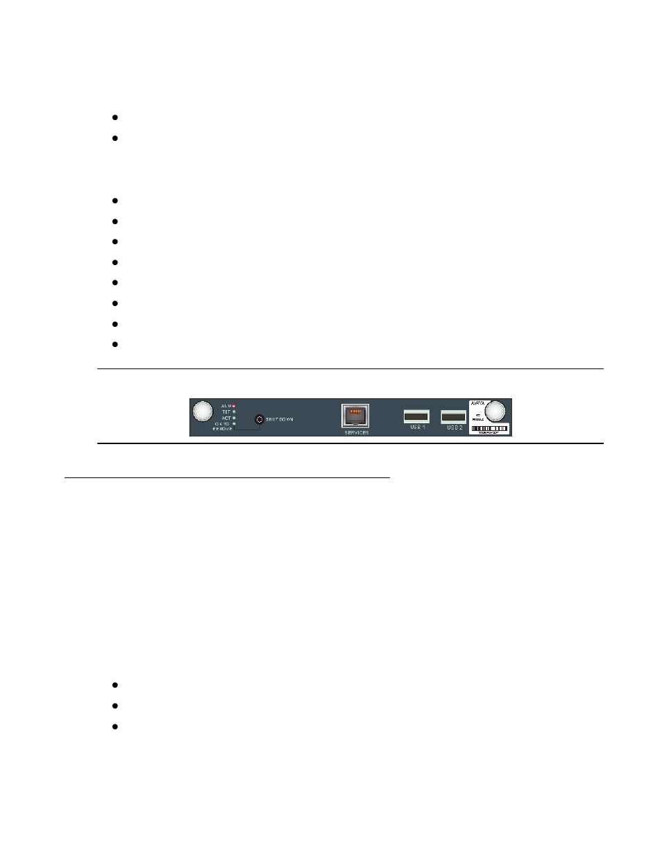 Telephony media modules, Mm711 analog media module | HP Media Gateways G250 User Manual | Page 25 / 76