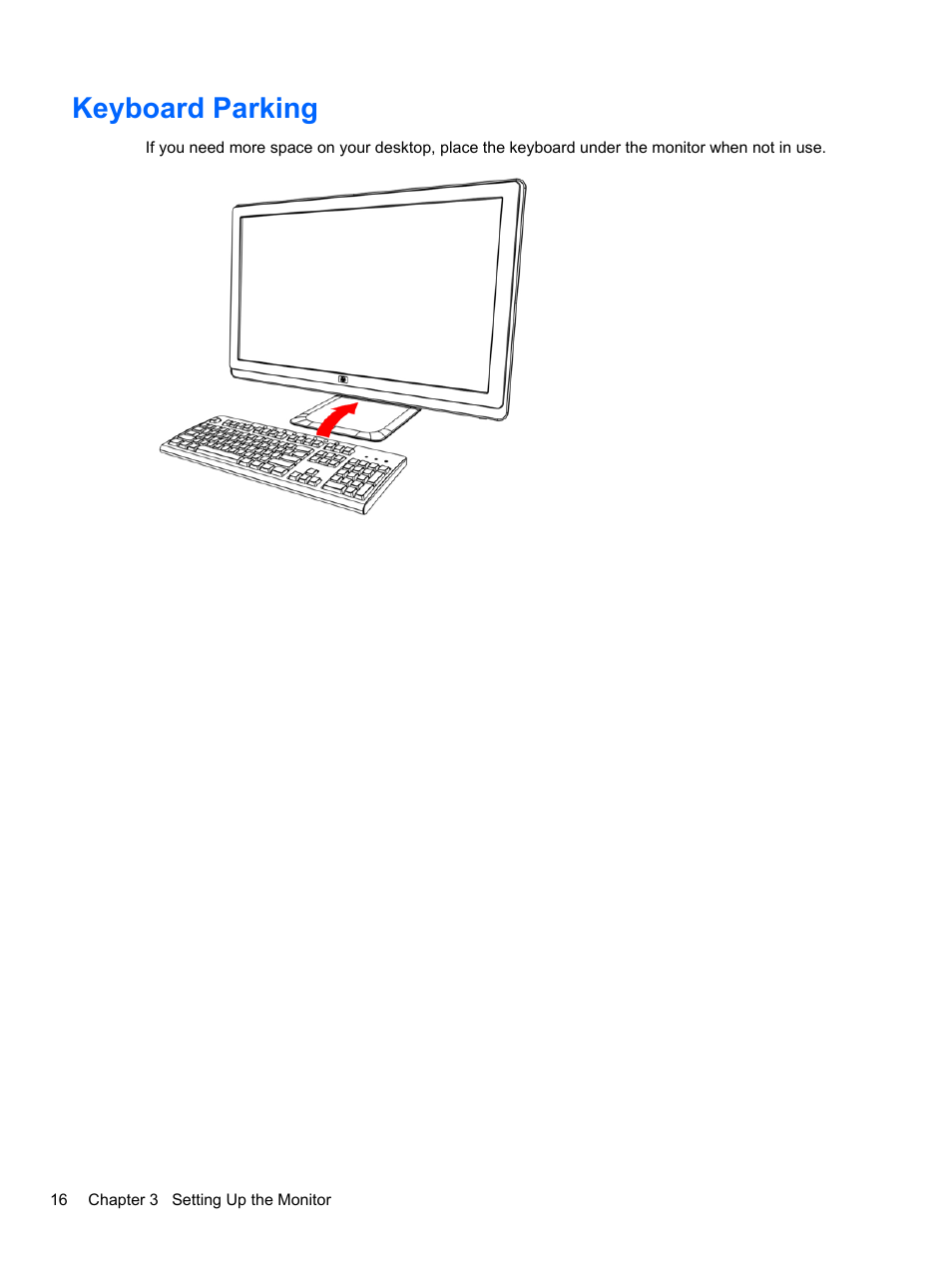 Keyboard parking | HP 2010 User Manual | Page 22 / 49