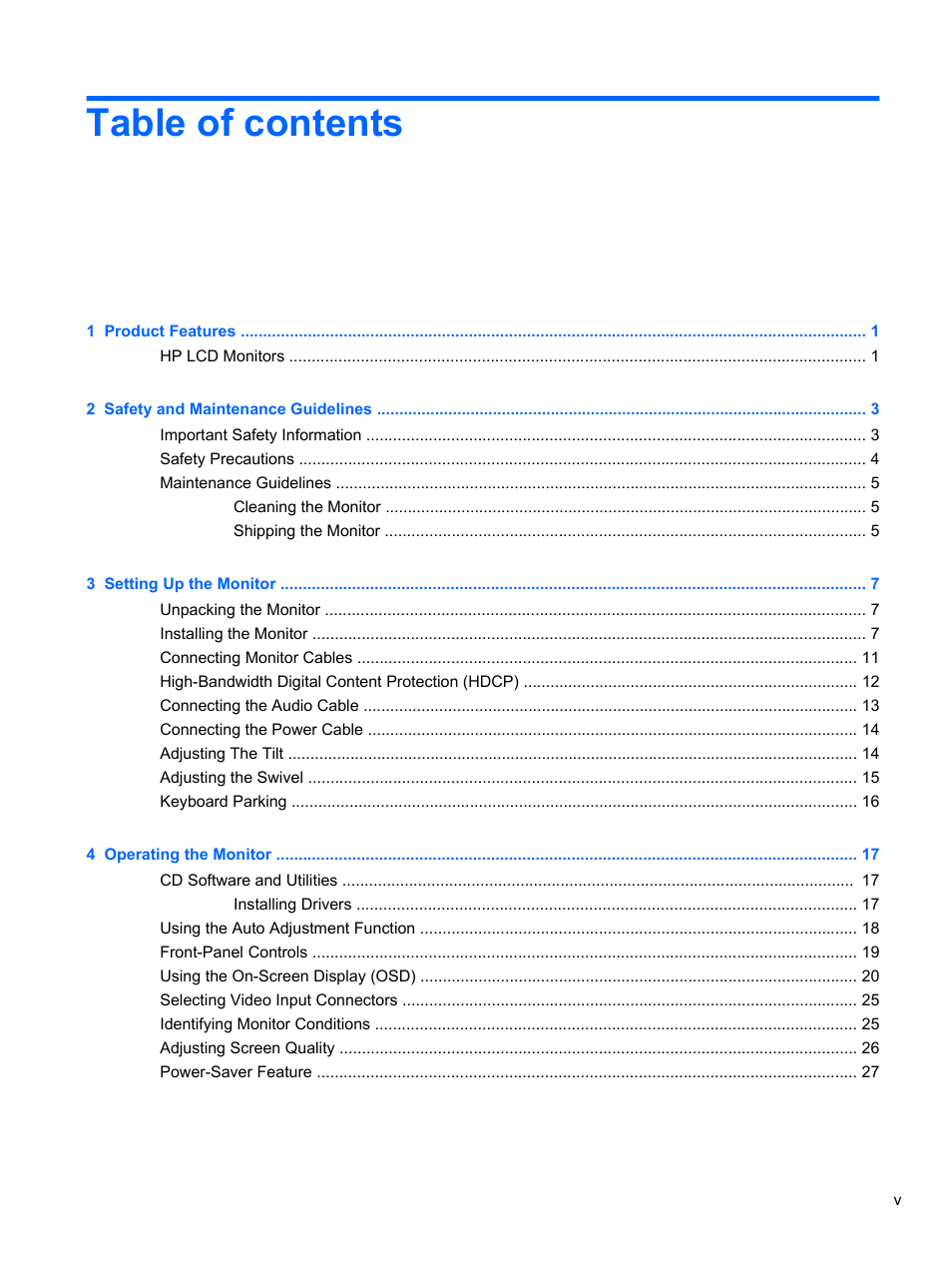 HP 2010 User Manual | Page 5 / 49