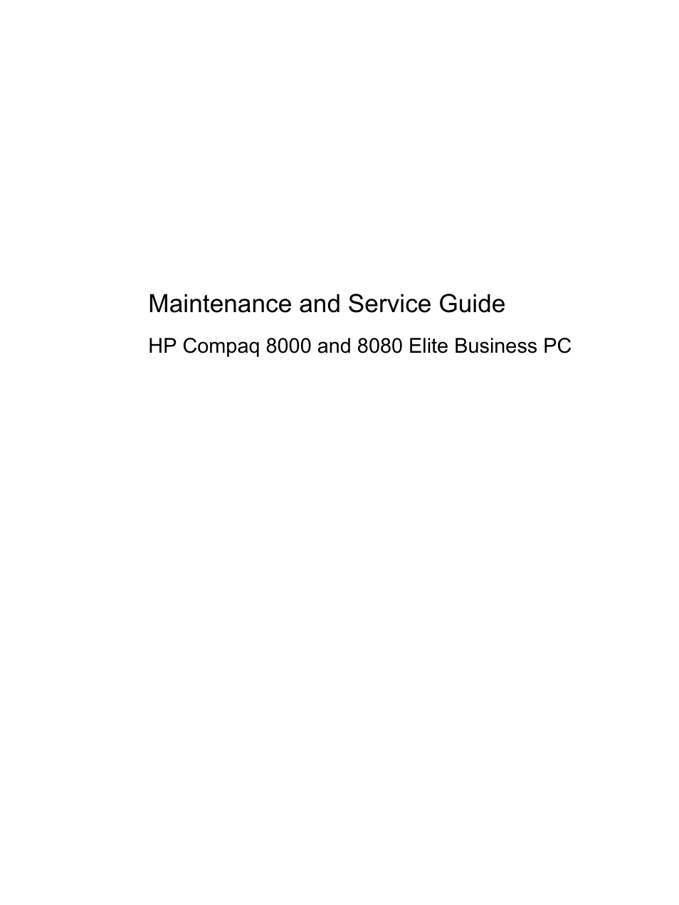 HP 8080 ELITE BUSINESS User Manual | 284 pages