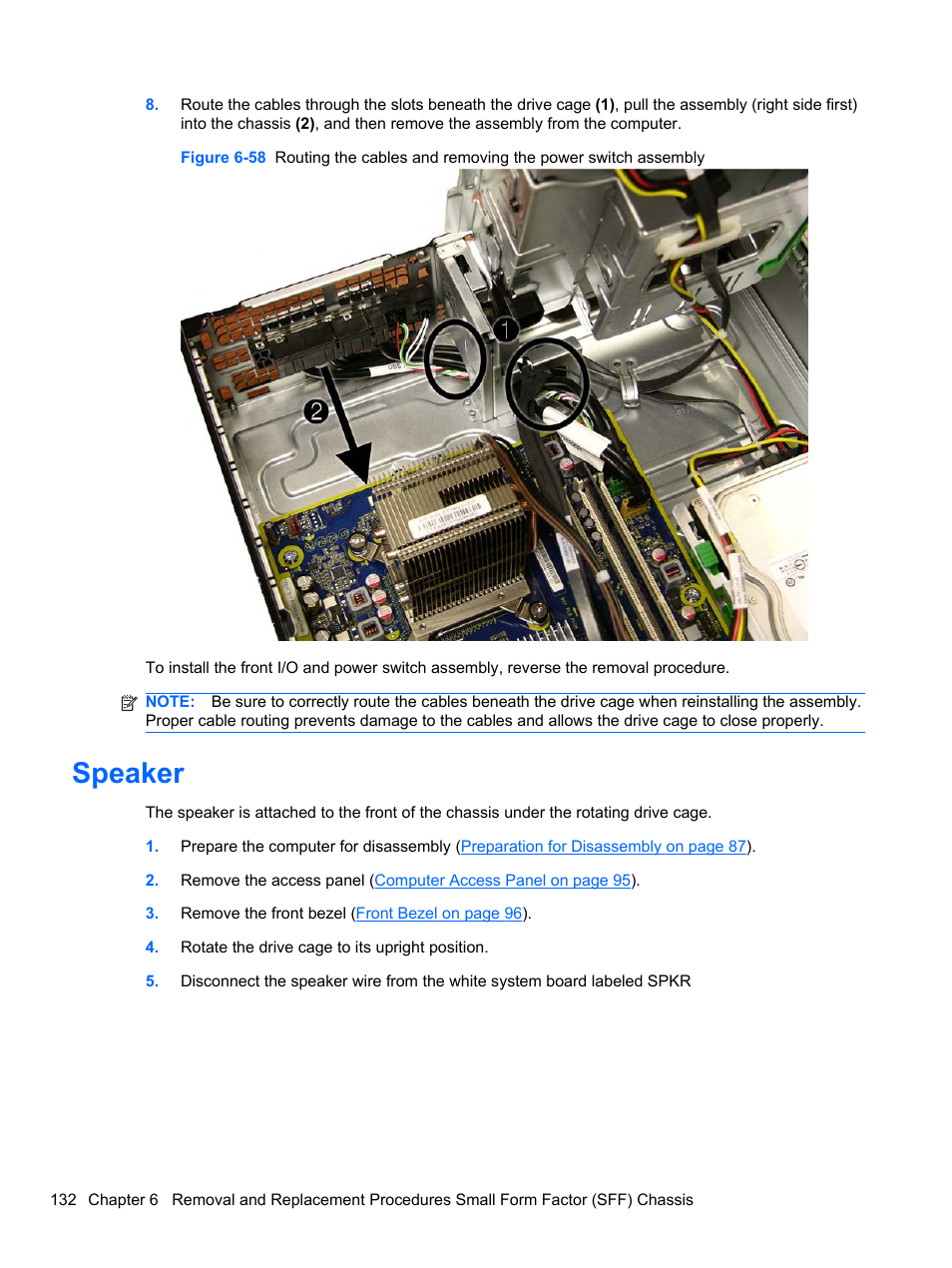 Speaker | HP 8080 ELITE BUSINESS User Manual | Page 144 / 284